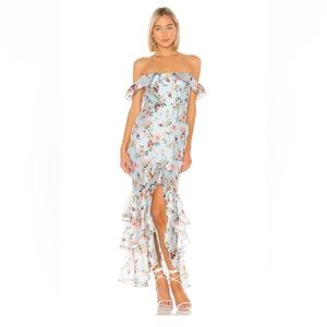 MAJORELLE Floral Maxi Dress